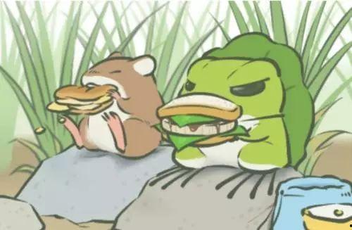 网红蛙吃瓜看戏,吃瓜看戏，揭秘网络世界幕后风云  第2张